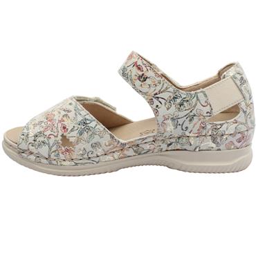 RIEKER V7474 SANDAL - WHITE MULTI