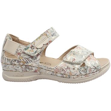 RIEKER V7474 SANDAL - WHITE MULTI
