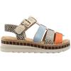 RIEKER V7904 SANDAL - NUDE MULTI
