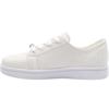 DUBARRY VALERIE COMMUNION SHOE - WHITE SILVER