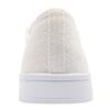 DUBARRY VALERIE COMMUNION SHOE - WHITE SILVER