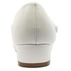 DUBARRY VELMA COMMUNION SHOE - WHITE