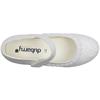 DUBARRY VELMA COMMUNION SHOE - WHITE MULTI
