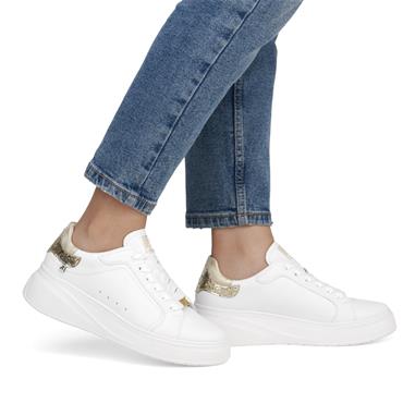 RIEKER W2303 SHOE - WHITE GOLD