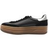 RIEKER W3700 SHOE - BLACK SILVER