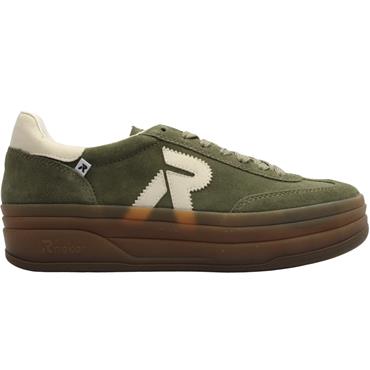 RIEKER W3700 SHOE - OLIVE