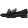 LORETTA VITALE W5366 SHOE - BLACK LEATHER