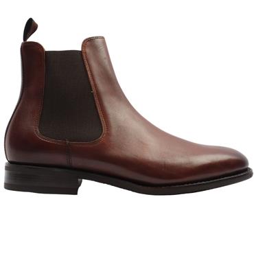 BARKERS WANTAGE GUSSET BOOT - WALNUT