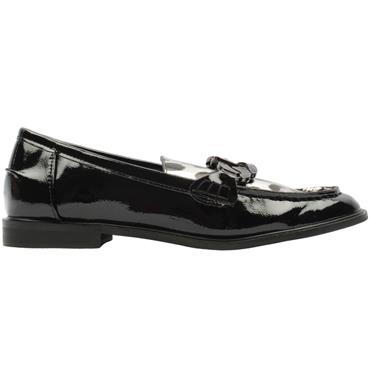 KATE APPLEBY SLIP ON WARSELEY - BLACK SILVER