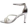 UNA HEALY WASSUP SANDAL - SILVER