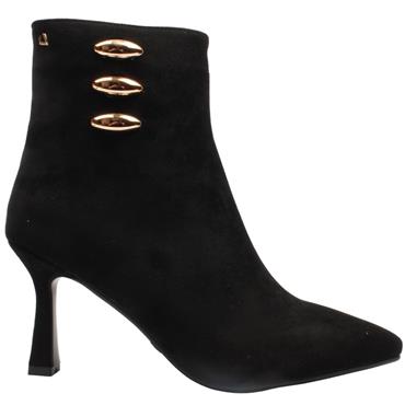 UNA HEALY WILD CAT BOOT - BLACK SUEDE
