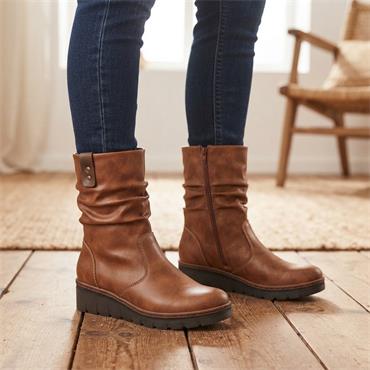 RIEKER X9155 BOOT - TAN