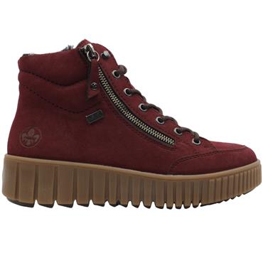 RIEKER Y6104 BOOT TEX - BURGUNDY