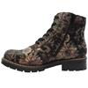 RIEKER Y9103 LACED BOOT - BLACK MULTI
