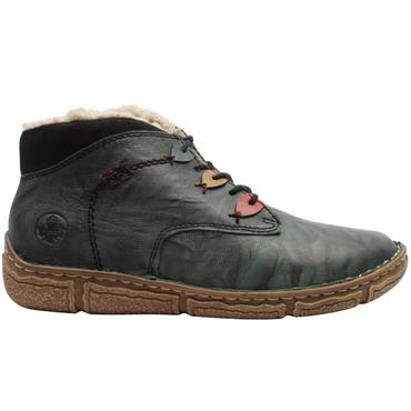 RIEKER Z3724 BOOT - OLIVE