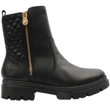RIEKER Z8551 BOOT - Black