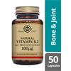 SOLGAR NATURAL VITAMIN K2 100UG 50 CAPSULES