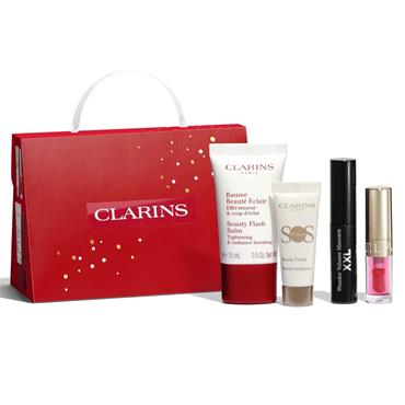 CLARINS BEAUTY FLASH BALM SET XMAS 2025