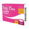 TIPOL 75MG PARACETAMOL SUPPOSITORIES 10 PACK