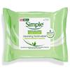SIMPLE CLEANSING WIPES 25S 2 PACK
