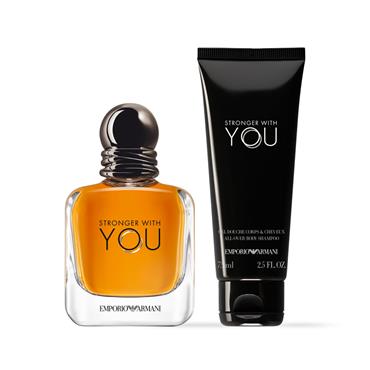 GIORGIO ARMANI - ARMANI STRONGER WITH YOU EAU DE TOILETTE 50ML GIFT SET