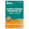 SONA EVENING PRIMROSE OIL 1000MGTWIN PACK NATURAL VITAMIN E 10% GLA CONTENT 30 X