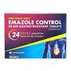 EMAZOLE CONTROL 20MG GASTRIC RESISTANT 28 TABLETS