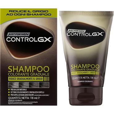 JUST FOR MEN CONTROL GX GREY SHAMPOO 118ML