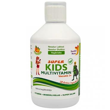 SWEDISH NUTRA MULTI VITAMIN SUPER KIDS 500ML