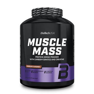BIOTECH USA MUSCLE MASS CHOCOLATE PROTEIN DRINK W CARBS AND CREATINE