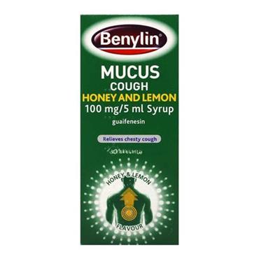 BENYLIN MUCUS COUGH HONEY AND LEMON 150ML