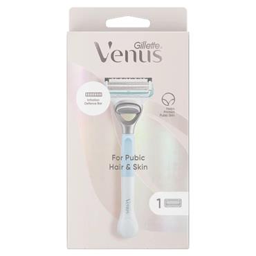 GILLETTE VENUS RAZOR FOR PUBIC HAIR AND SKIN 1PCE