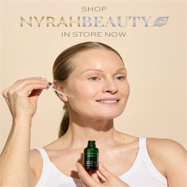 NYRAH BEAUTY GLISTEN SEAWEED & AVOCADO PEPTIDE SERUM 30ML