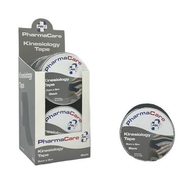 PHARMACARE KINESIOLOGY TAPE BLACK