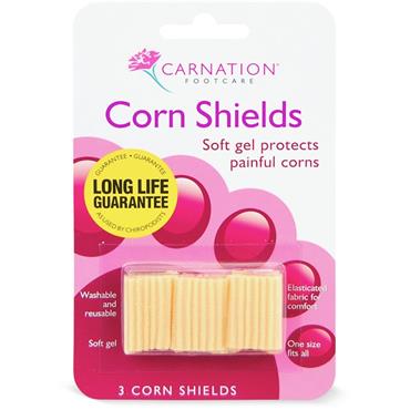 CARNATION CORN SHIELDS GEL 3 PACK