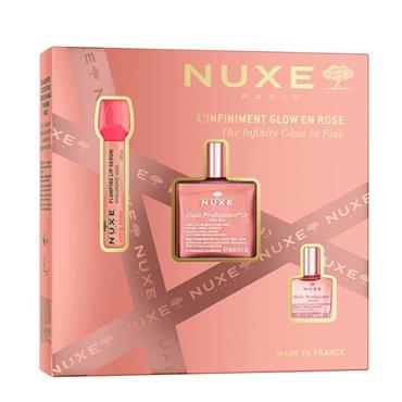 NUXE GIFT SET THE INFINITE GLOW IN PINK