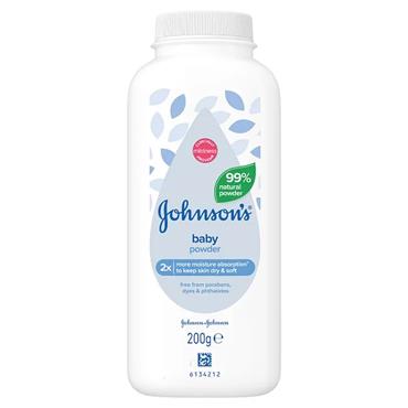 JOHNSONS BABY NATURAL POWDER 200G REF 901700