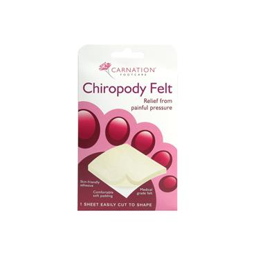CARNATION CHIROPODY FELT 1S