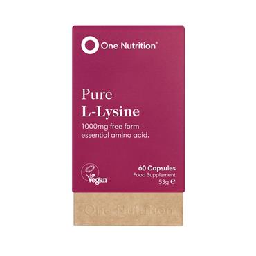 ONE NUTRITION PURE L-LYSINE 1000MG