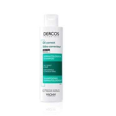 VICHY DERCOS OIL CONTROL SHAMPOO 200ML