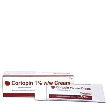 CORTOPIN 1% HYDROCORTISONE CREAM 15G