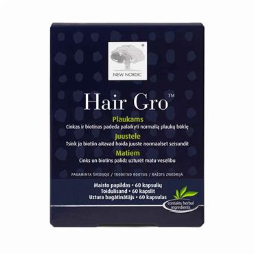 NEW NORDIC HAIR GRO 60 CAPSULES