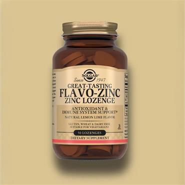 SOLGAR FLAVO ZINC LOZENGE 50 E1064