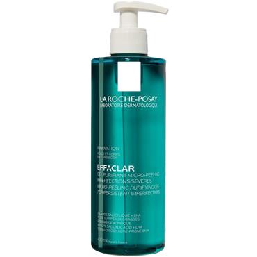 LA ROCHE POSAY EFFACLAR FACE BODY MICRO PEELING GEL CLEANSER 400ML