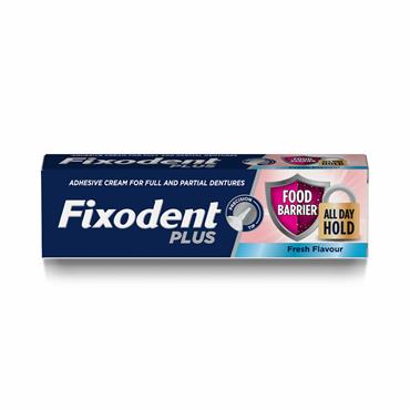 FIXODENT PLUS UNBEATABLE BITE ADHESIVE CREAM FOR FULL & PARTIAL DENTURES 40ML