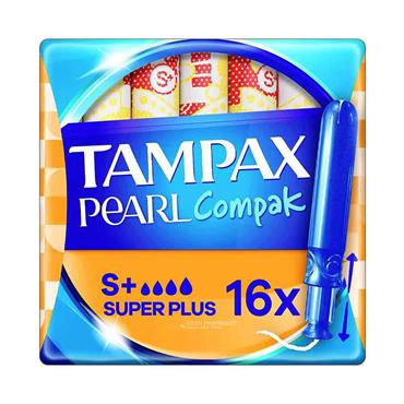 TAMPAX COMPAK PEARL SUPER 16 PACK