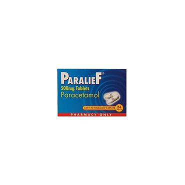 PARALIEF PARACETAMOL EFFERVESCENT 500MG 24 TABLETS