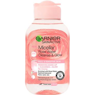 GARNIER MICELLAR ROSE WATER CLEANSE & GLOW 100ML