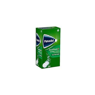 PANADOL ACTIFAST SOLUBLE 500MG 24S