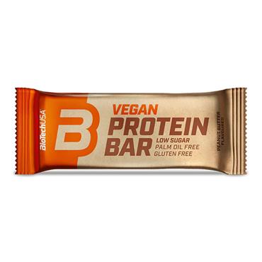 BIOTECH VEGAN PROTEIN BAR PEANUT 50GR